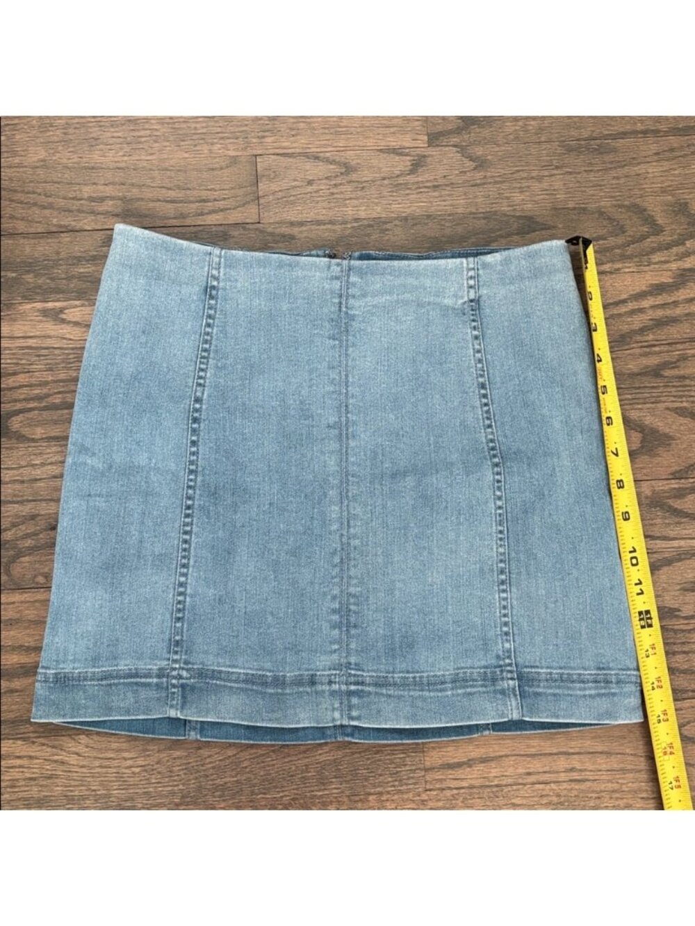 Women's Skirt Denim Blue Skirt - Picture 2 of 5
